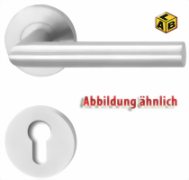 Zeige Details für Rosettengarnitur PZ Stuttgart Edelstahl matt  Feuerschutz Bild von Rosettengarnitur PZ Stuttgart Edelstahl matt  Feuerschutz