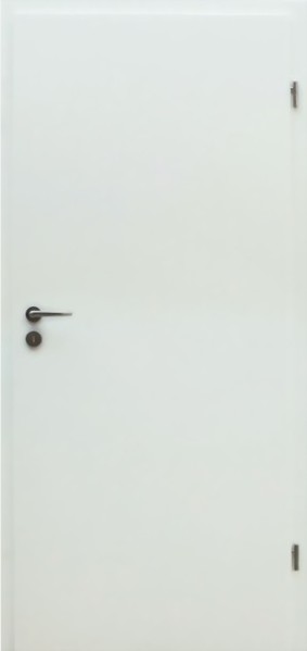 Bild von Zimmertür Innentür H: 1985mm Cepal Weißlack RAL 9016 mit kleiner Rundkante